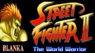 Street Fighter II  The World Warrior  Blanka Arcade [upl. by Jareen171]