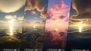 4K Top Minecraft Shaders  Best 10 Shaders Comparison  BSL Continuum Pr Luma SEUS Voyager [upl. by Nichols375]