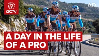 A Day In The Life Of A Pro Cyclist with AG2R La Mondiale [upl. by Emory]