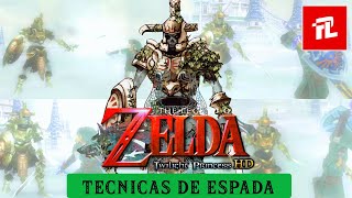 GUIA The Legend of Zelda Twilight Princess HD  Como conseguir las técnicas secretas de la espada [upl. by Joleen]