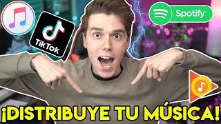 ¡Cómo Subir Tu Música a Spotify y Plataformas GRATIS  Amuse [upl. by Cupo671]