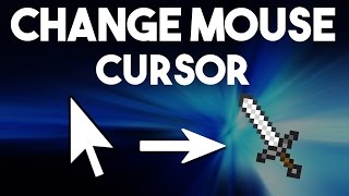 How To Change Mouse Cursor For FREE Windows Minecraft Cursor Smiley Face [upl. by Newsom730]