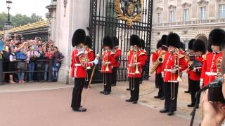 Changing of Guard  Buckingham Palace London UK [upl. by Yecak]