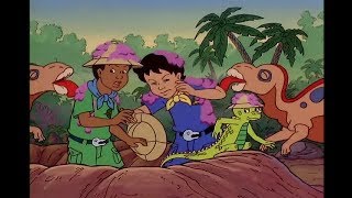 The Magic School Bus S02E03  The Busasaurus Dinosaurs [upl. by Neelrac]