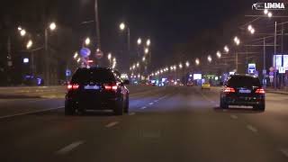 BMW X5M vs ML63 AMG II ШАШКИ В МОСКВЕ II COMBO VINE [upl. by Gnat]