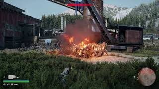 days gone defeat horde the old sawmill in Stealth way in  normal difficulty [upl. by Emoreg785]