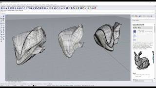 Convert TSplines model to Rhino SubD  Three Methods [upl. by Archaimbaud]