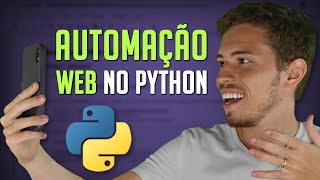 Como Fazer uma Automação Web Utilizando Python e Selenium [upl. by Keviv]