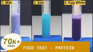 Food Test  Protein  ThinkTac [upl. by Hussey]