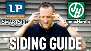 Best And Worst Siding Review Vinyl  James Hardie  LP Smart Side [upl. by Thormora583]