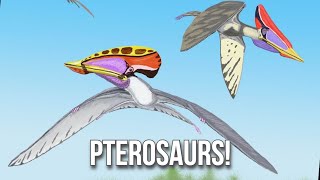 Pterosaurs Evolution of Flight in Reptiles [upl. by Anauqal281]