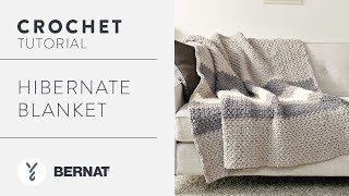 Hibernate Blanket Crochet Tutorial [upl. by Jegger770]