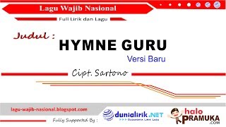 Hymne Guru Versi Baru Ciptaan Sartono [upl. by Atalie119]