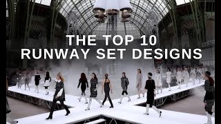 The Top 10 Greatest Fashion Show Sets Of All Time  Virtual Front Row [upl. by Arnelle27]