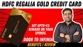 HDFC Bank Regalia Gold Credit Card Review 🔥 [upl. by Intruok]