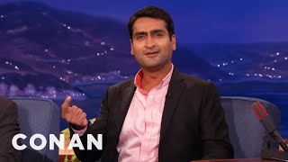 Kumail Nanjiani Is Very Passionate About Bidets  CONAN on TBS [upl. by Etnoved]