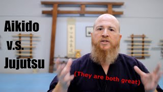 Aikido vs Jujutsu live training Not what you think [upl. by Phillane]