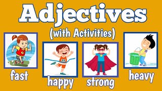 Recognizing Adjectives with Activities [upl. by Porty]