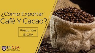 ¿Cómo Exportar Café Y Cacao  Preguntas INCEA [upl. by Pape]