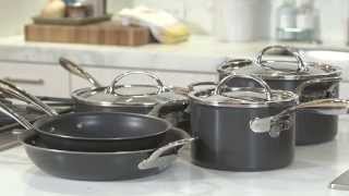 WilliamsSonoma Hard Anodized Copper Core Cookware [upl. by Cappella828]