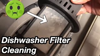 How To Clean Your GE Dishwasher Filter [upl. by Ylsel]