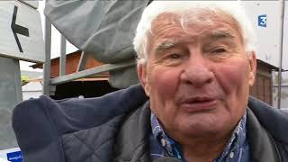 Le cyclo cross de Nommay vu par Raymond Poulidor [upl. by Ynatsyd]