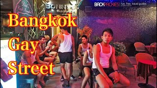 🔴Bangkok Gay Street Bar Nightlife In Patpong [upl. by Culberson]