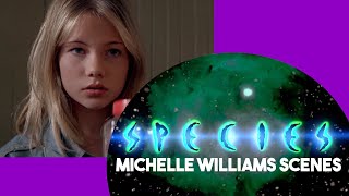 SPECIES 1995 ALL the Michelle Williams scenes [upl. by Erdeid839]