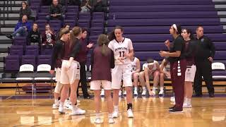 High School Girls Basketball Dowling Catholic vs Holy Angels [upl. by Notsirt597]