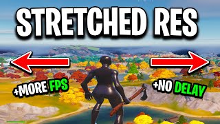 How To Get Stretched Resolution In Fortnite Chapter 5 WORKING 2024 [upl. by Otto]