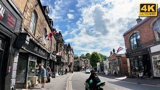 Matlock Town Centre  4K Walking Tour [upl. by Ennael]