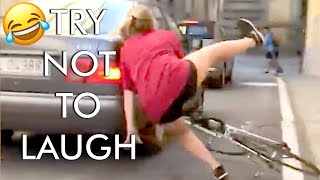 Try Not to Laugh Challenge Funny Fails  Funniest Videos [upl. by Shakespeare219]