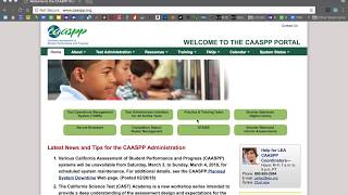 CAASPPSBAC Practice Test Tutorial [upl. by Aecila]