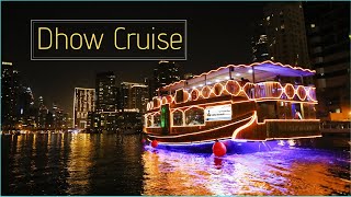 Dhow Cruise Dinner Dubai  Rayna Tours [upl. by Melodee]