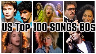 US Billboard Top 100 Songs of the 80s [upl. by Htnamas318]