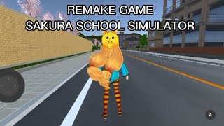 Remake Sakura School Simulator 🤫 [upl. by Nonnaer]