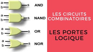 1  Les portes Logique 1 Electronique Numérique [upl. by Sibeal326]