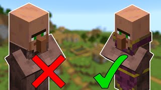 How to Make a Cleric Villager in Minecraft All Versions [upl. by Eizdnil765]