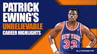 Patrick Ewings Unbelievable Career Moments [upl. by Eerb]