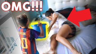 ICE WATER PRANK ON MY MOM I Got Revenge  The Royalty Family [upl. by Avruch]