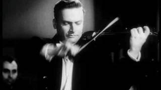 Yehudi Menuhin plays Mendelssohn violin concerto [upl. by Aidroc]