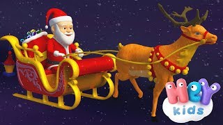 La Canción de Santa Claus 🎅 Canciones Navideñas para Niños  HeyKids [upl. by Hokanson]