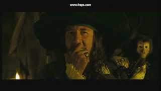 Pirates of the Caribbean Dead Mans Chest  Ending scene  Return of Hector Barbossa [upl. by Adine]