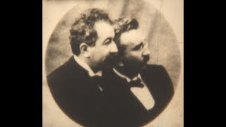 1895  First Films Screenings in History  FRANCE  PARIS  The Lumiere Brothers [upl. by Hallock]