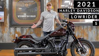 2021 Harley Davidson Lowrider S FXLRS FULL review and TEST RIDE [upl. by Yelsnia]