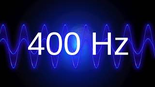 400 Hz clean pure sine wave TEST TONE frequency [upl. by Ssecnirp229]