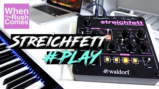 Waldorf Streichfett string synthesizer  Play sounds demo [upl. by Otrebireh]