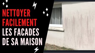 NETTOYER ses façades de maison SANS EFFORTS pour 3 X RIEN [upl. by Meill]