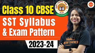 CBSE Class 10 Social Studies Syllabus and Exam Pattern 202324 SST Sample Paper Analysis 10th Class [upl. by Marva]