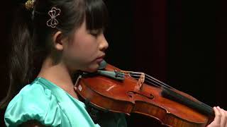 CHLOE CHUA  Menuhin Competition 2018 Junior first rounds  day 1 [upl. by Grazia948]